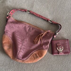 Coach Shoulder Bag and Wallet Set